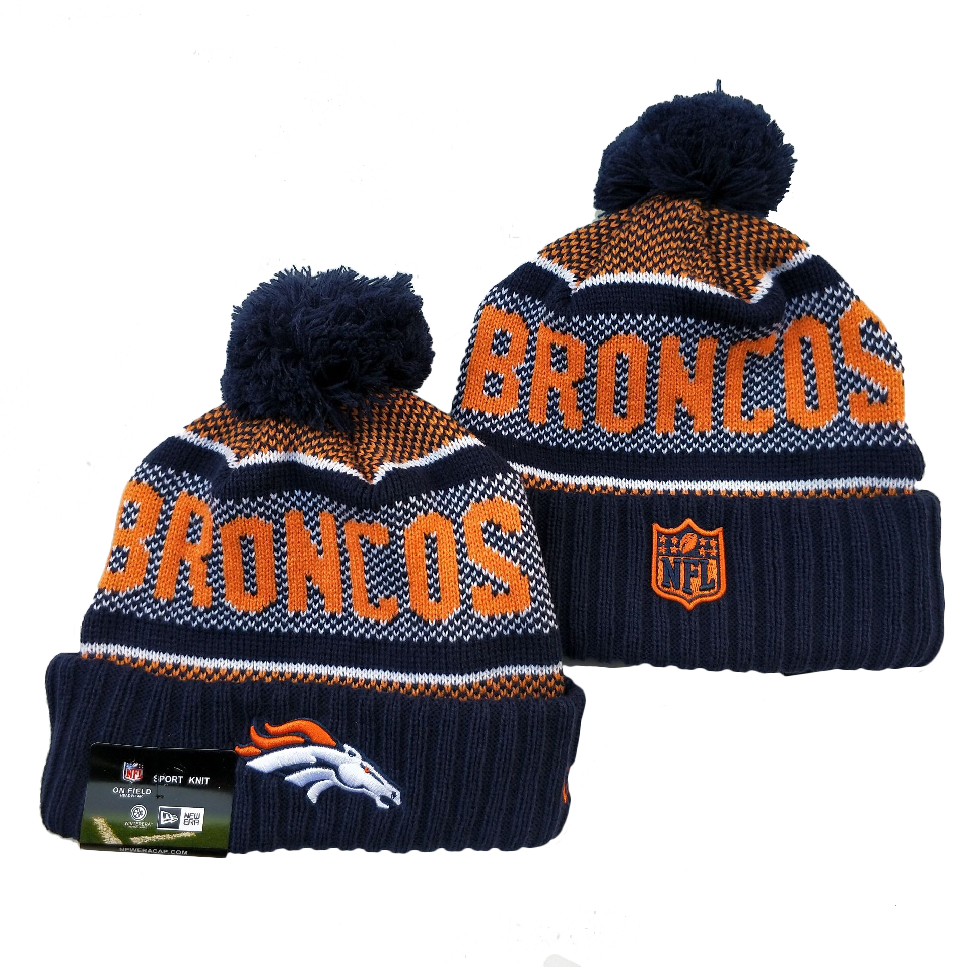 Denver Broncos Knit Hats 073